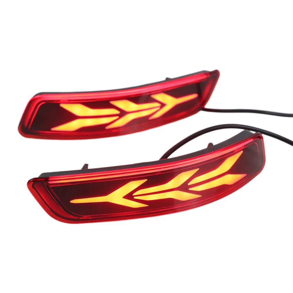 LED Rear Bumper Light For Toyota Corolla 2014-2018 Arrow Style Brake Tail Lamp 2 Function 81910-02150 81920-02150