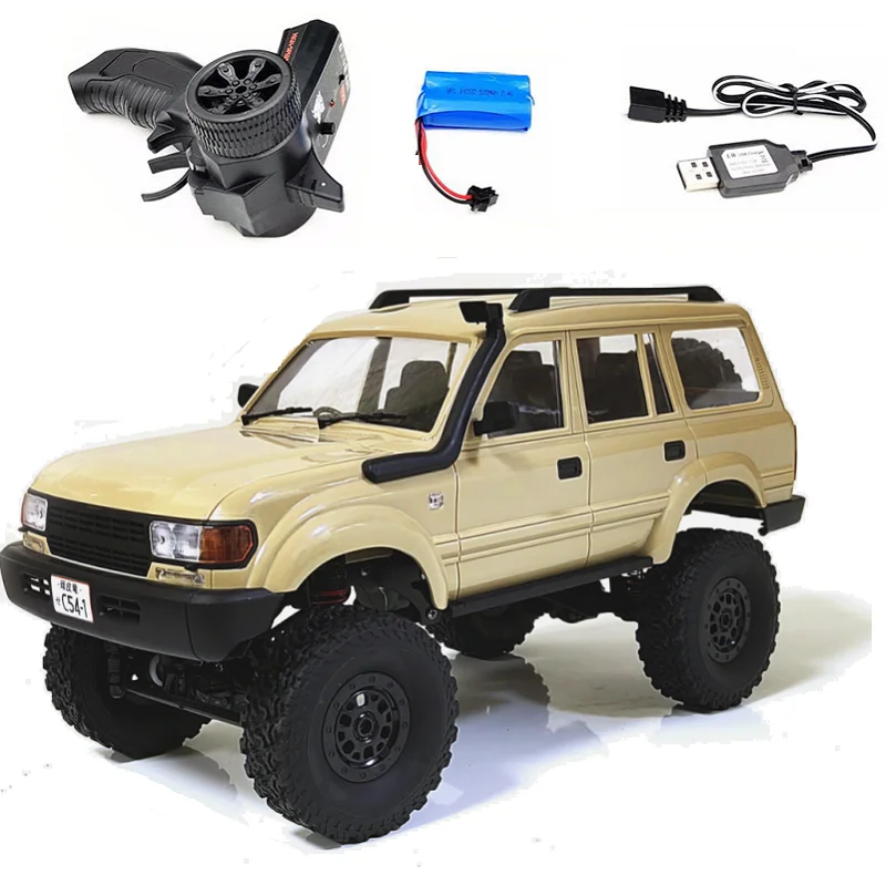WPL C54-1 4WD 2.4 グラムオフロードカー LC80 リモートコントロール