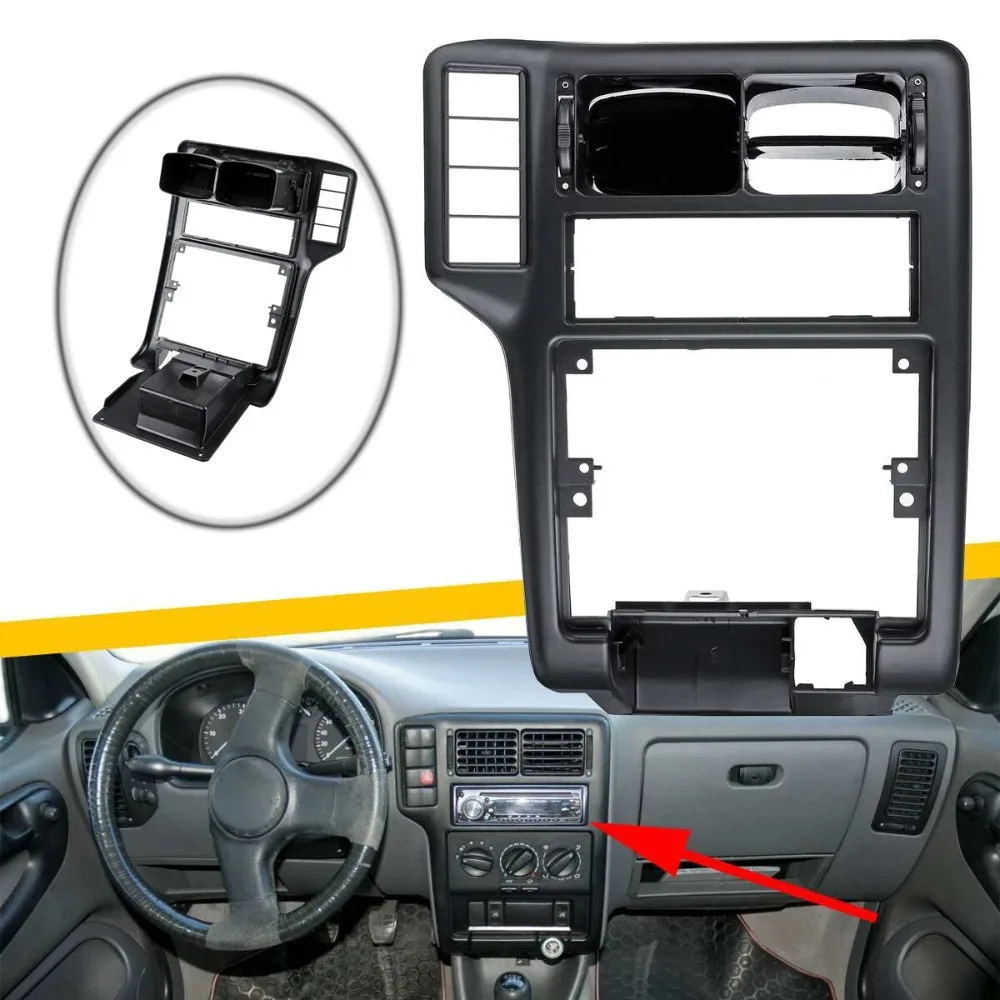 

Замена центральной консоли автомобиля, вентиляционная решетка из углеродного волокна 6N1858071A для VW Polo 6N 94-97/Caddy 98-202/Vento 95-99