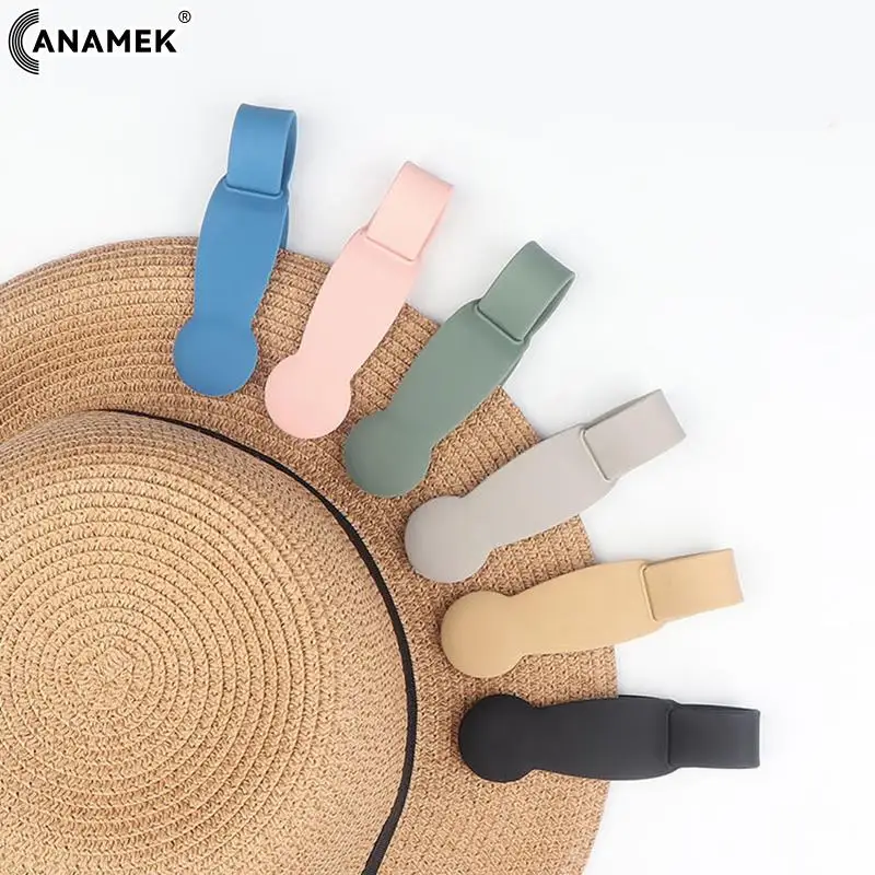 

Rubber Magnetic Hat Clip On Bag For Travel Luggage Handbag Backpack Outdoor Hiking Cap Clip Hand-Free Sun Hats Holder On Bag