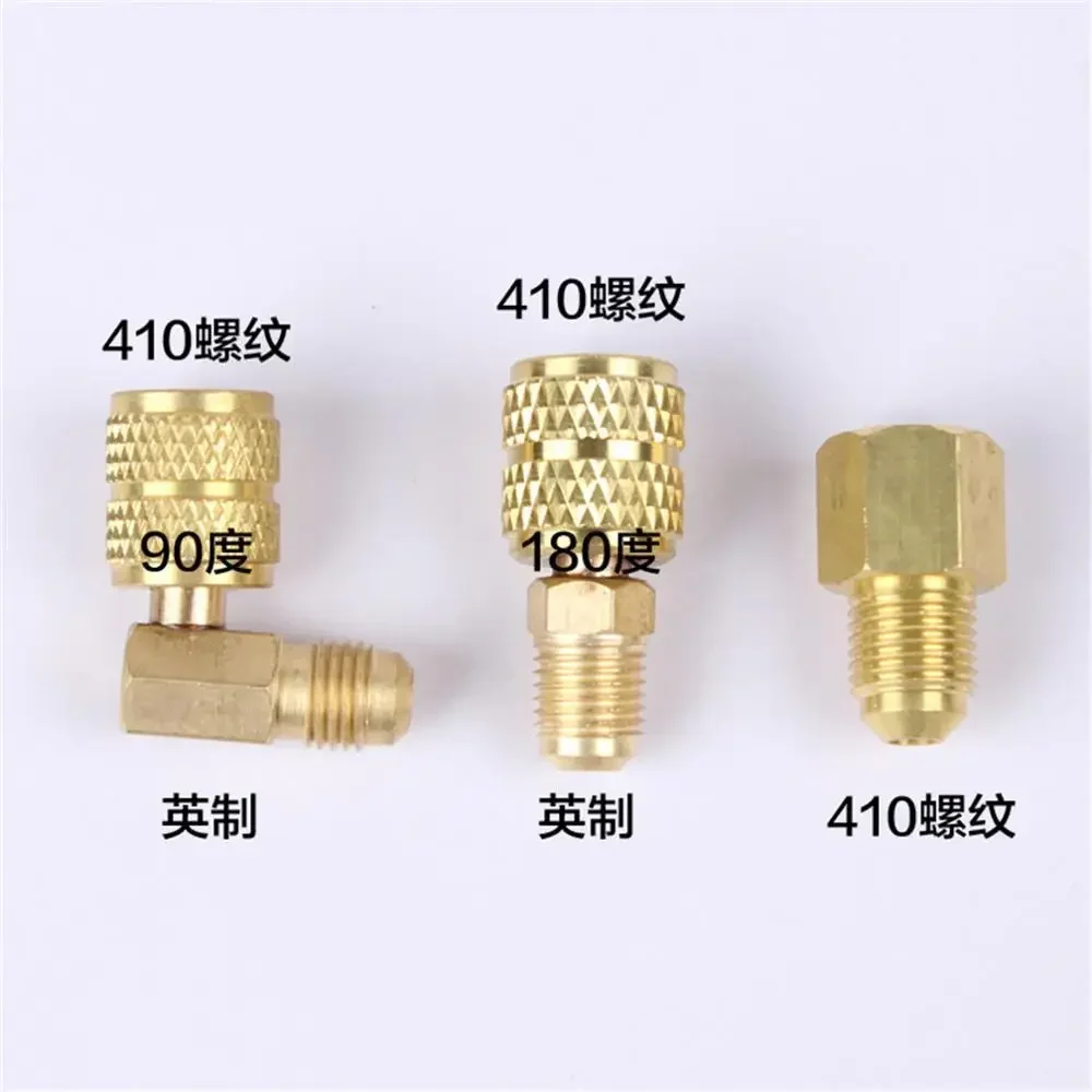Air Conditioner Adapter Plus Fluorine R410a Plus Liquid Pipe Adapter Refrigeration Repair Tool
