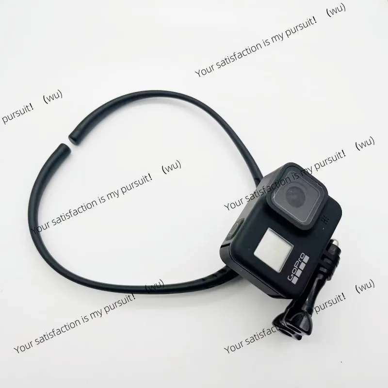 

Collar-style neck holder, selfie travel video, first-person perspective