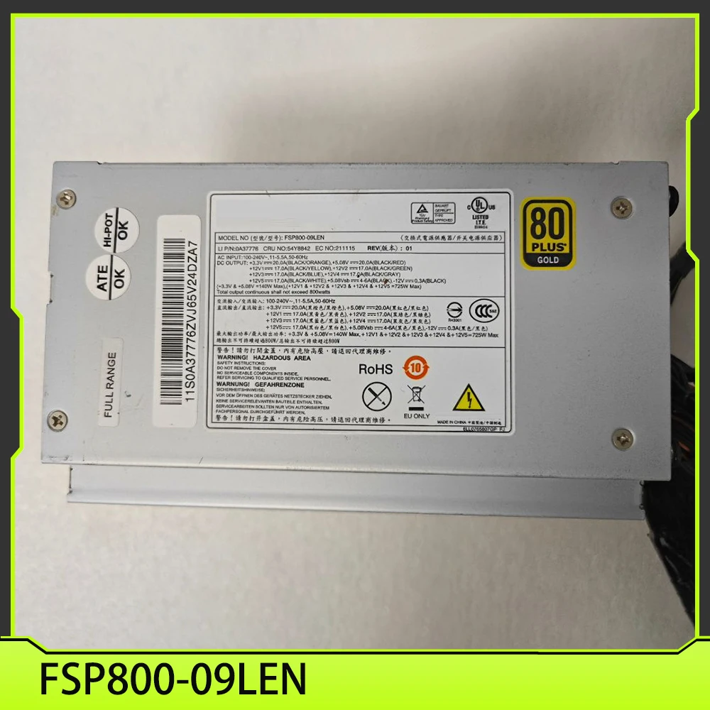 

For Le-no-vo C20 THINKSTATION C20X 800W Power Supply 54Y8840 FSP800-09LEN