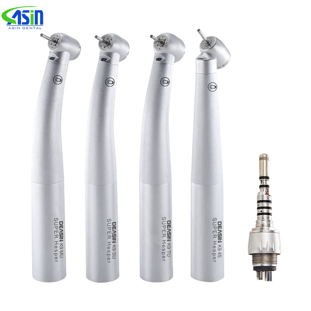 

DEASIN K9 Dental Turbine Kit Surgical Turbina High Speed Handpiece With Led Quick Connect Coupler