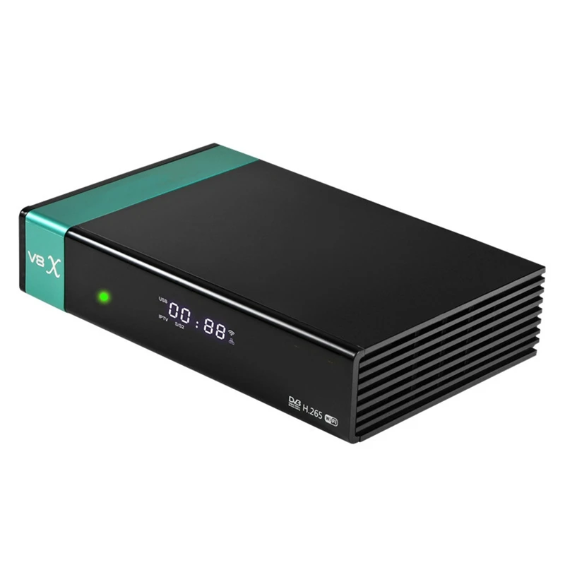 Receptor de satélite Digital FFYY-V8X DVB-S/S2/S2X Full HD 1080P HEVC Wifi incorporado compatible con tarjeta CA receptor de TV 2,4G WIFI