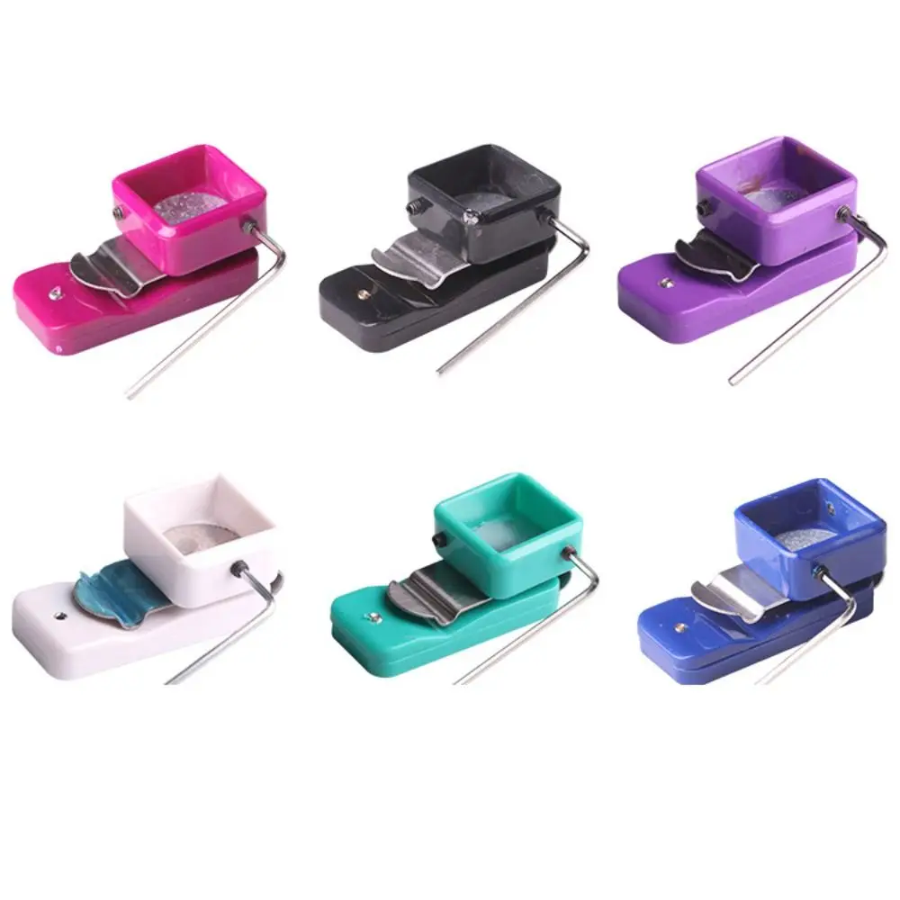 Magnetic Clip Chalk Tip Holder Billiard Pool Snooker Plastic/Aluminum Alloy Convenient Strong Adsorption Capacity Durable