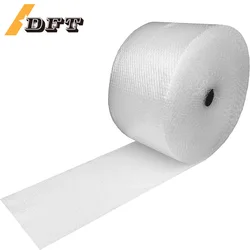 Bubble of Wrap Film, stoßfeste Schaumstoff-Rolltasche, Papierverpackung, doppellagig, zerbrechlich, Druckentlastung, Transportpuffer, Logistik