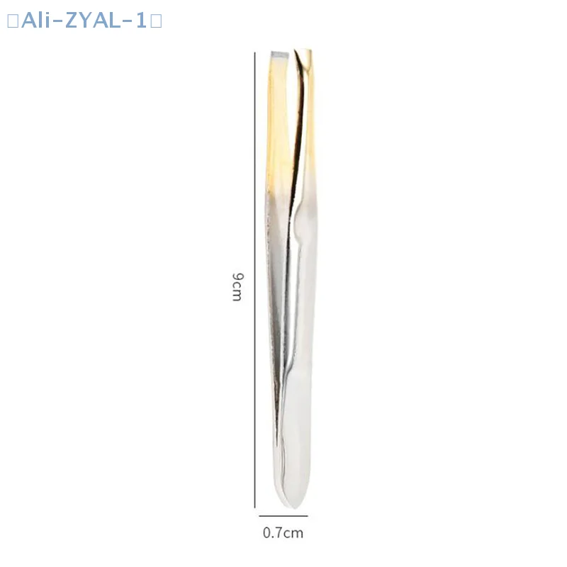 【ZYAL-1】眉毛ピンセット ヘアビューティー 細い毛抜き ステンレス製 眉毛クリップ 除毛 ピンセット メイク道具