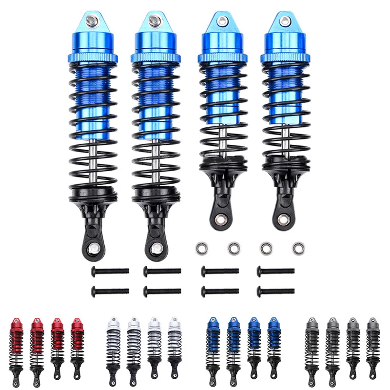 

Shock Absorber Front and rear, spring damper Aluminum alloy for Traxxas 1/10 Slash 4x4 4WD RC car Upgraded top spin parts