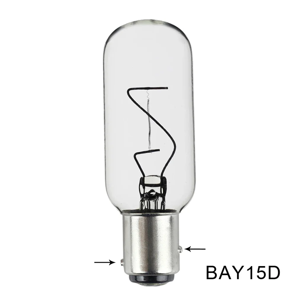 2024 Explosion-proof boat light bulb T22 navigation  BAY15D high low feet 12V24V 25W 40W flat foot ba15D