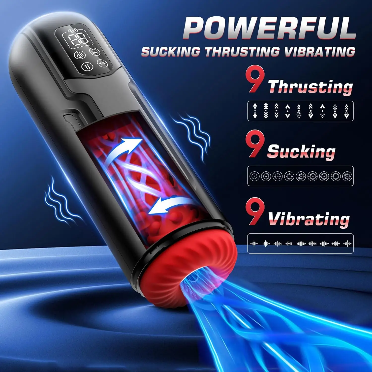 High Speed Automatic Piston Massager Insertion Suck Masturbator Retractable  Vaginal Blow Job Masturbator Sex Toys Men 18+ - AliExpress 66