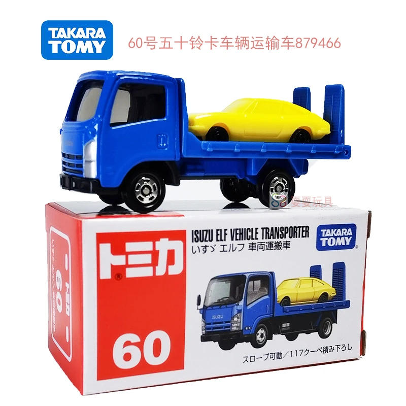 

TAKARA TOMY TOMICA TP 60 Isuzu Card Vehicle Transporter alloy car model toy,Kids Room Decor Xmas Gift Toys for Baby Boys