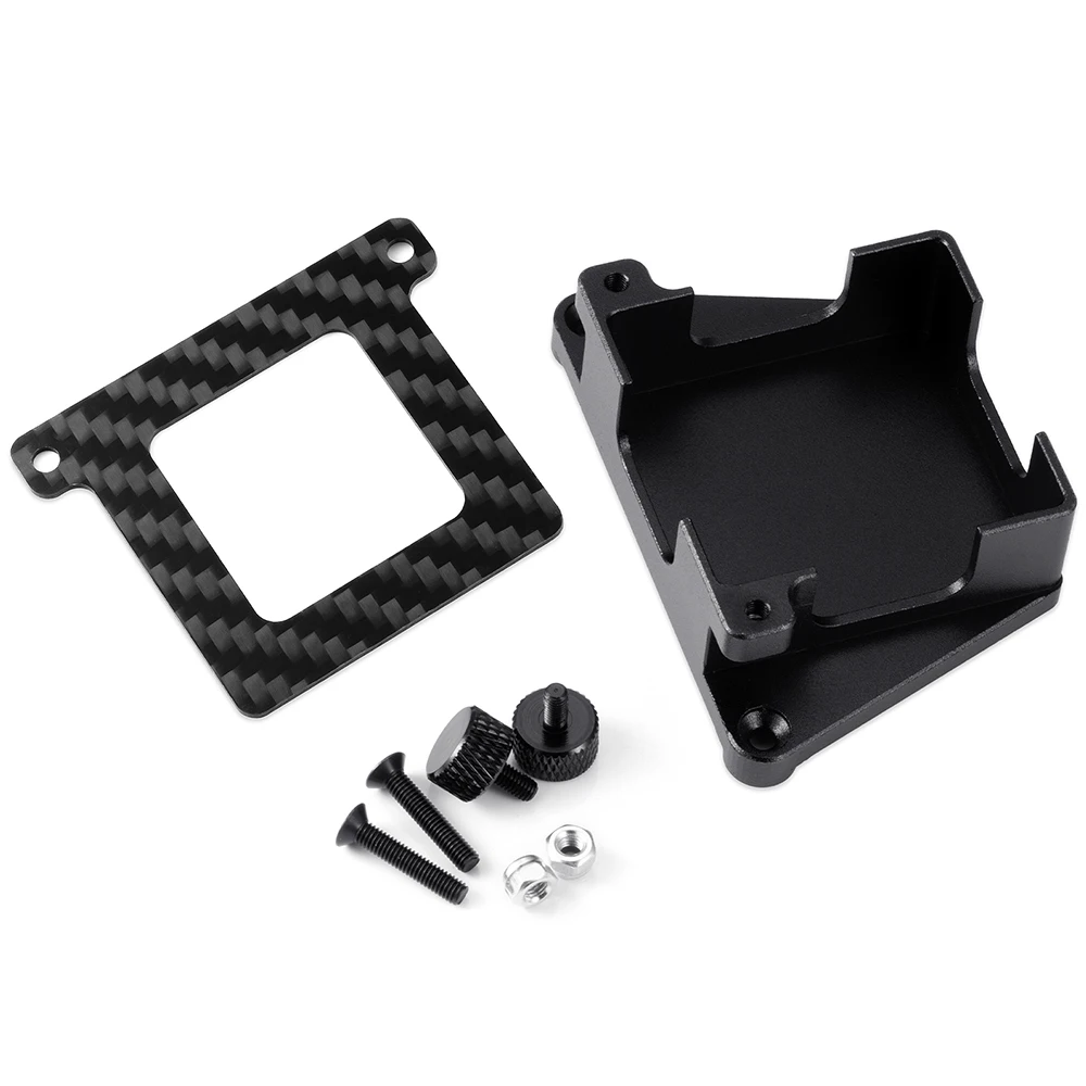 YEAHRUN Snelheidstest Beschermhoes/Auto Shell Kolom/Midden Chassis Bracket Mount voor ARRMA VENDETTA 3S 1/8 RC Auto Upgrade