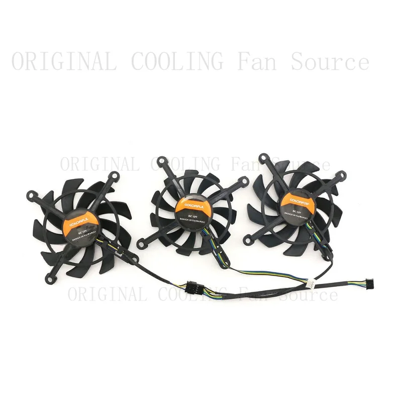 H  Cooling Fan for Colorful Gtx1650 1660Rtx2060 IGAME Ultra Deluxe Graphics Card