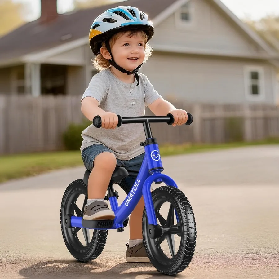 Toddler Balance Bike 2 Year Old Bike Toy for 18 Months to 5 Years Old Tool-Free Adjustment Birthday Gifts for 2-3 Boys Girls No