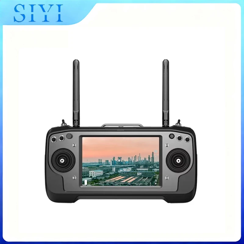 

Ручная заземляющая станция SIYI MK32, интеллектуальный контроллер, 7-дюймовый HD-сенсорный ЖК-экран высокой яркости, сертифицирован CE FCC