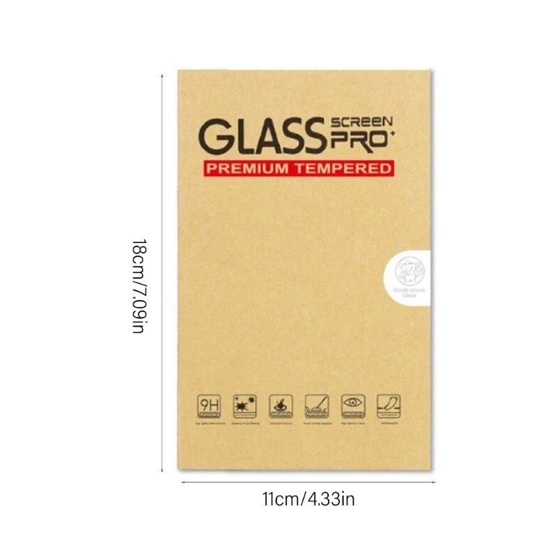 واقي شاشة من الزجاج المقسى لشاشة RG405V المضادة للخدش طبقة رقيقة واقية لوحدة التحكم في الألعاب