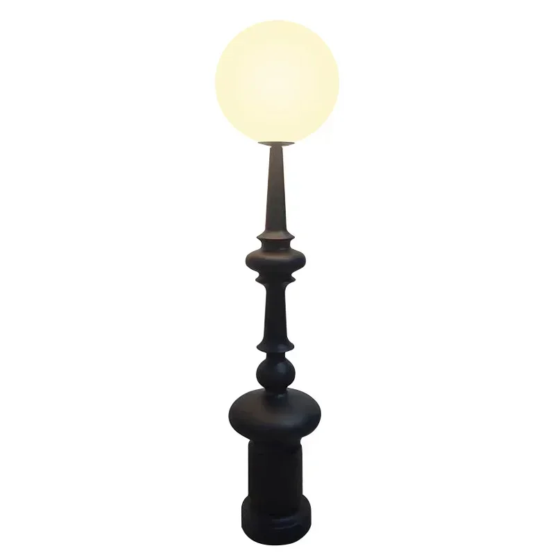 

Internet celebrity medieval art desk lamp retro roman bedroom living room floor lamp