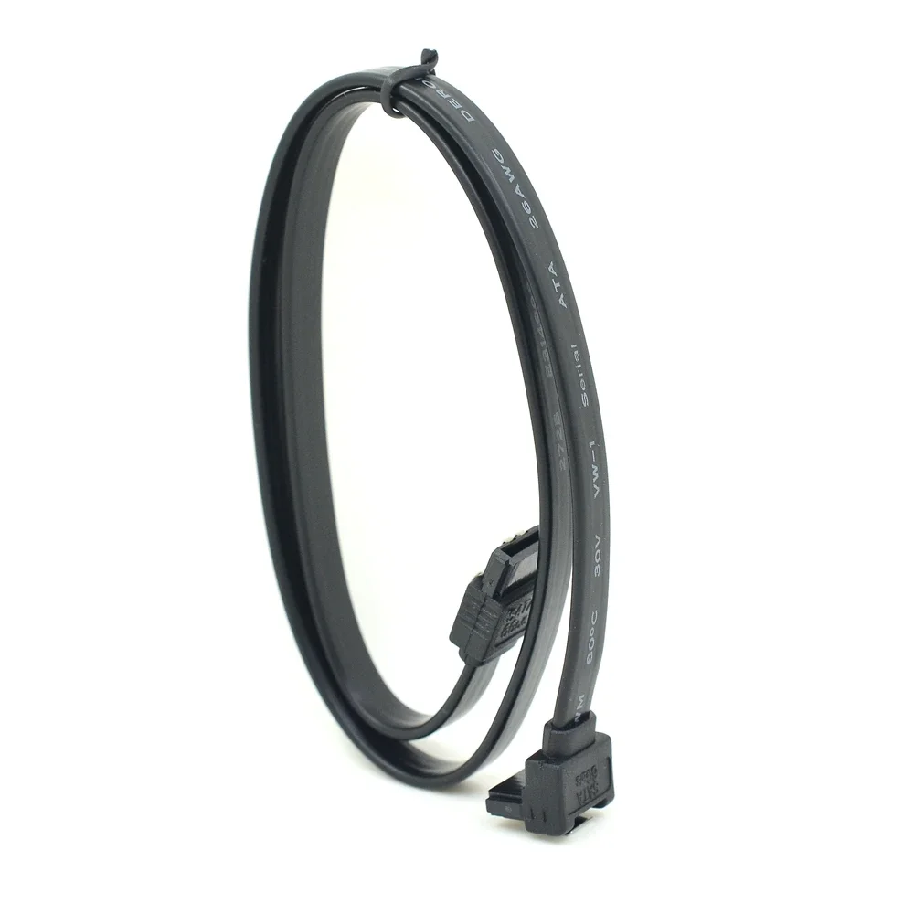 ADT-Link SATA III ケーブル 3.0 ハードディスクドライブ SSD HDD Sata 3 ストレート直角ケーブル マザーボードケーブル用 6GB/s