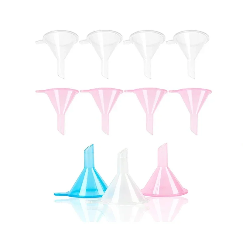 

300PCS Plastic Small Funnel Is Used For Perfume Liquid Essential Oil Laboratory Filling Tools Perfume Diffuser Plastic Filter