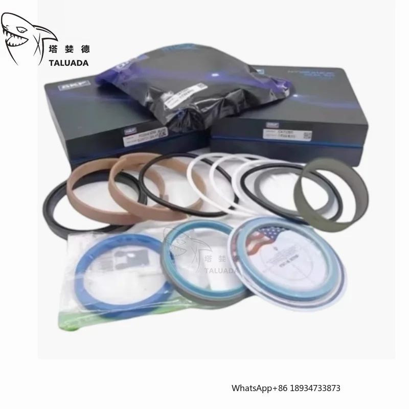 TALUADA Hydraulic Cylinder Repair Kit  R210-7 R220-9S Arm cylinder seal kit R215-7 Arm oil seal kit