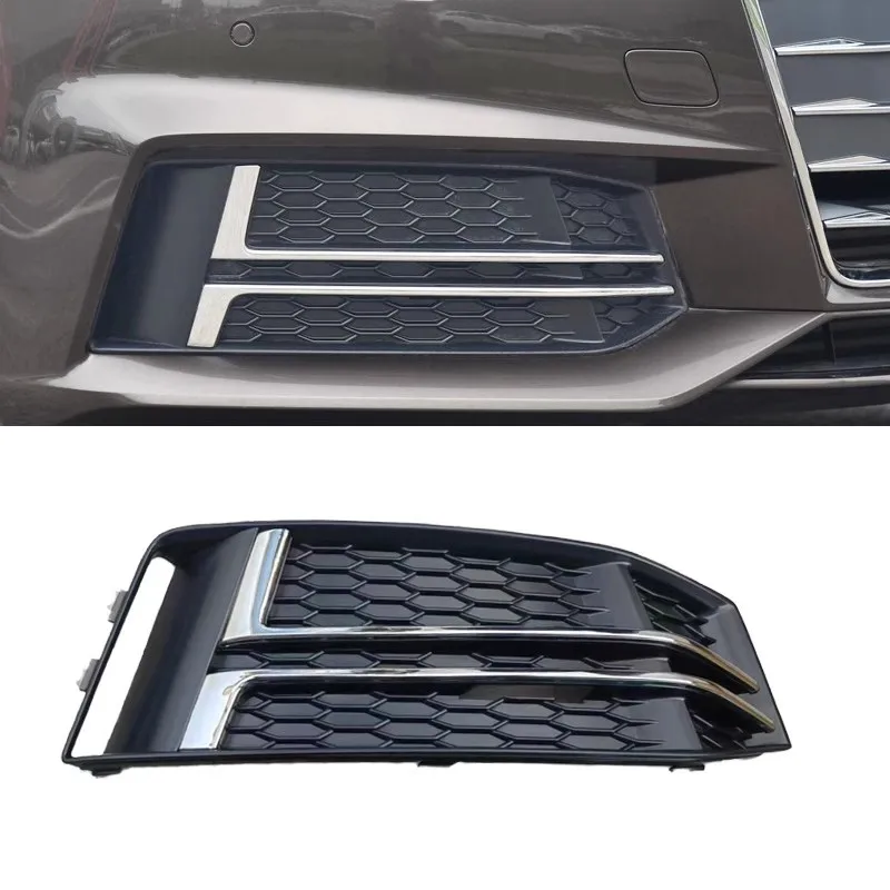 

Suitable for Audi A4 B9 Sline 2017-2019 Front Bar Fog Light Grille 8W0807681F