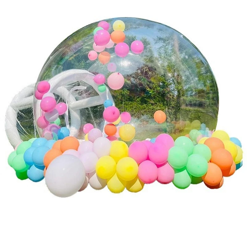 

Internet celebrity st ar bubble house inflatable star top outdoor transparent inflatable tet camping