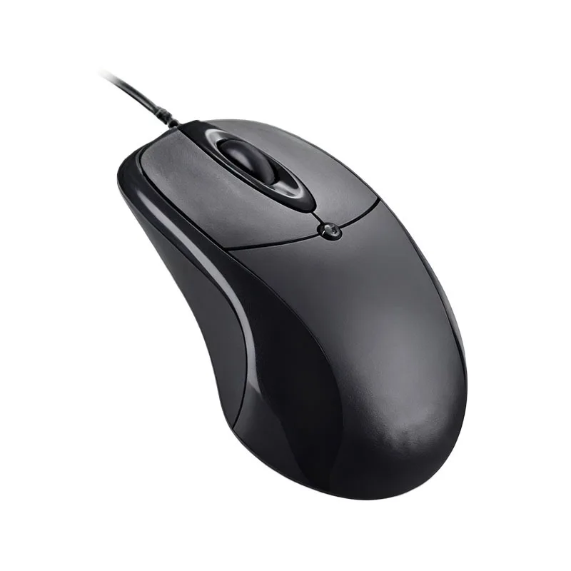 Wired PS2/USB Optical Mouse with Round Port for Desktop PC - Old Style Interface, Available in 2m/3m/5m Cables