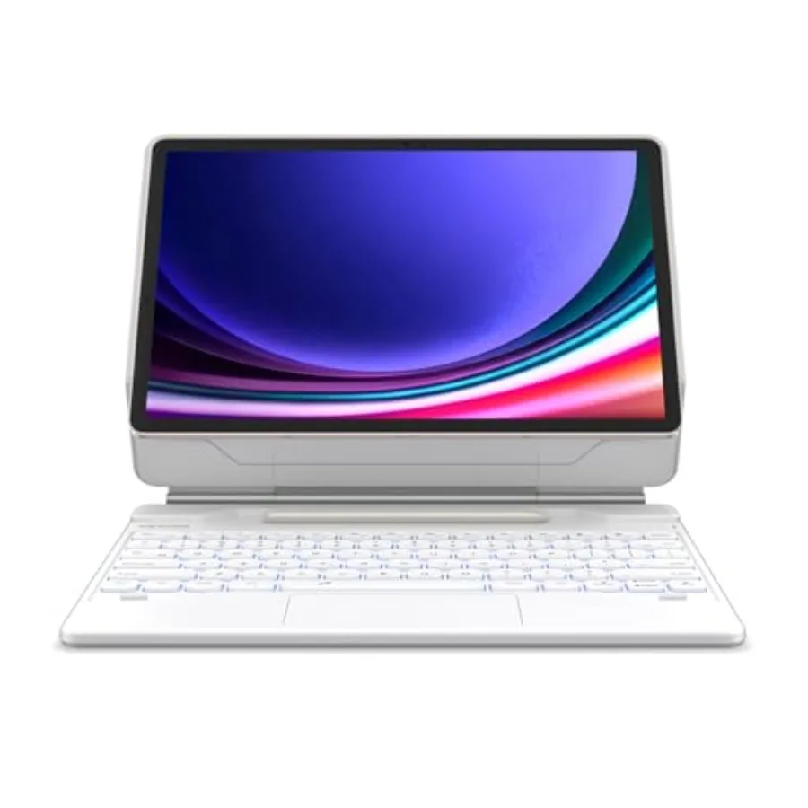 for Samsung Galaxy Tab S10+ S9+ S8+ S7+ Case with Keyboard 12.4'' Floating Cantilever Magnetic Stand Multi-Touch Trackpad S Pen