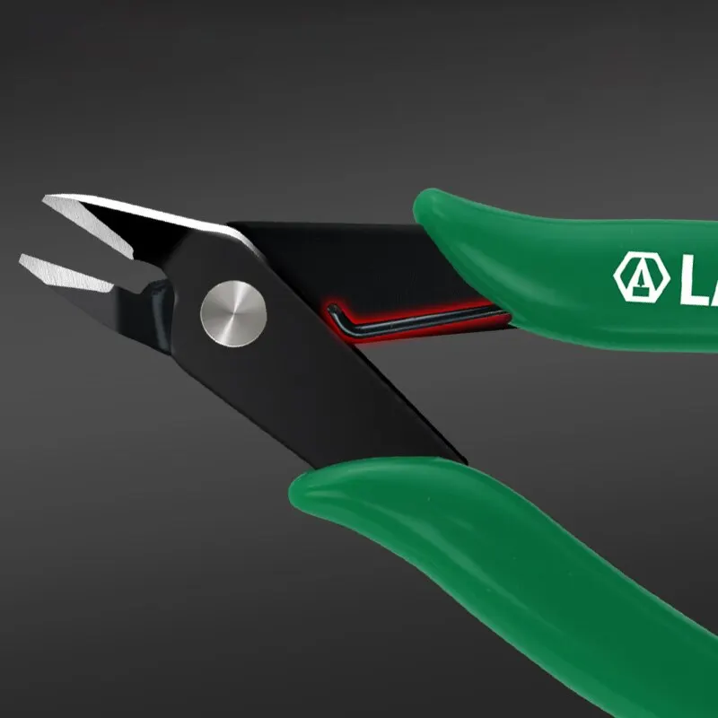 LAOA Electronic Shears 5 Inch Oblique SK5 Nose Mouth Pliers Multifunctional Nippers Cable Cutting Side Snips