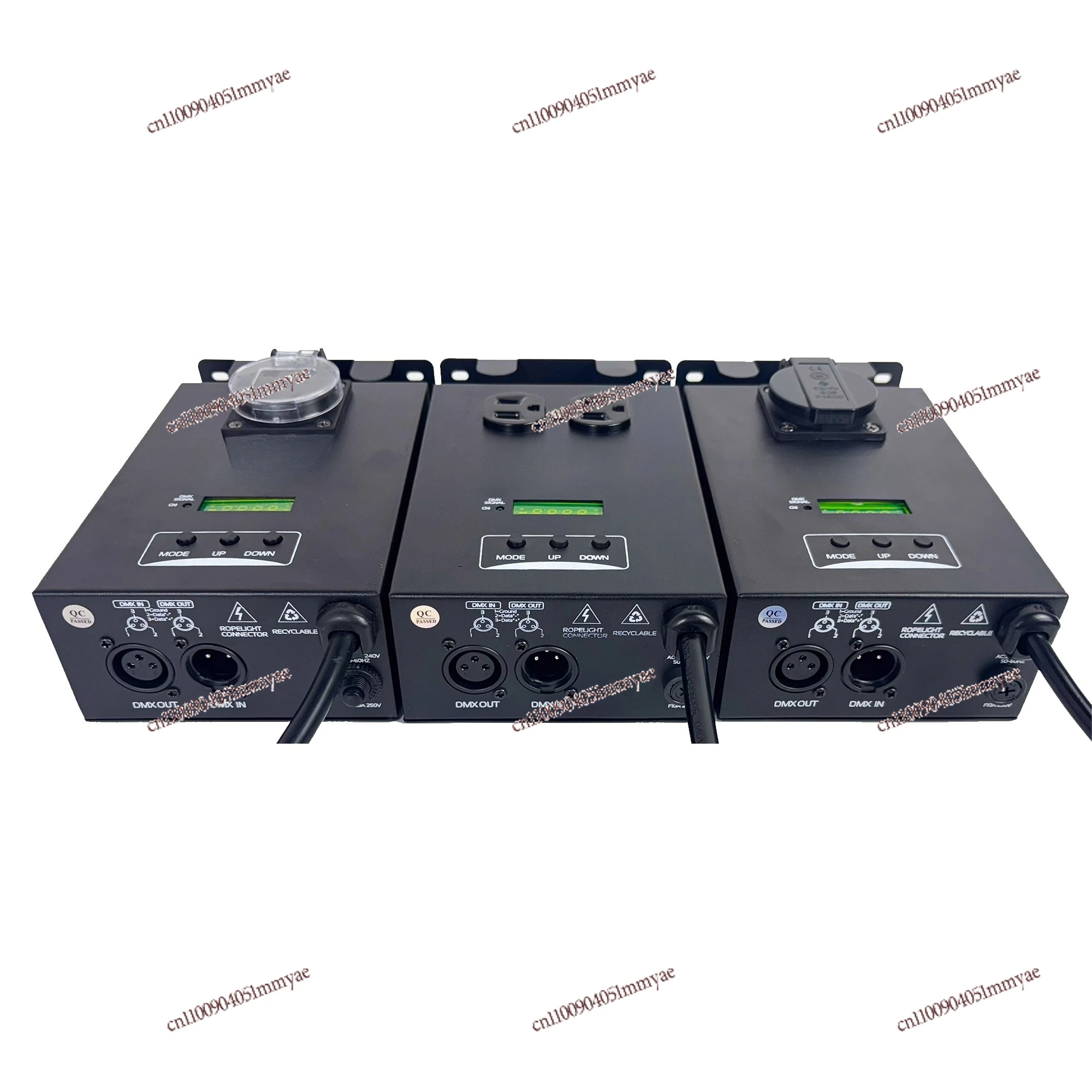 

Stage lighting 1 channel 2KW digital small silicon box dimmer power supply through box
