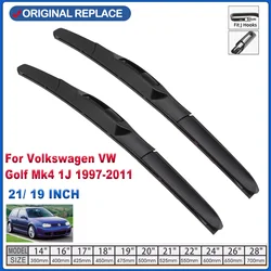 Car Front Wiper Blades For Volkswagen VW Golf Mk4 1J 1997 1998 1999 2000 2001 Cleaning Windshield Windscreen Brushes Accessories