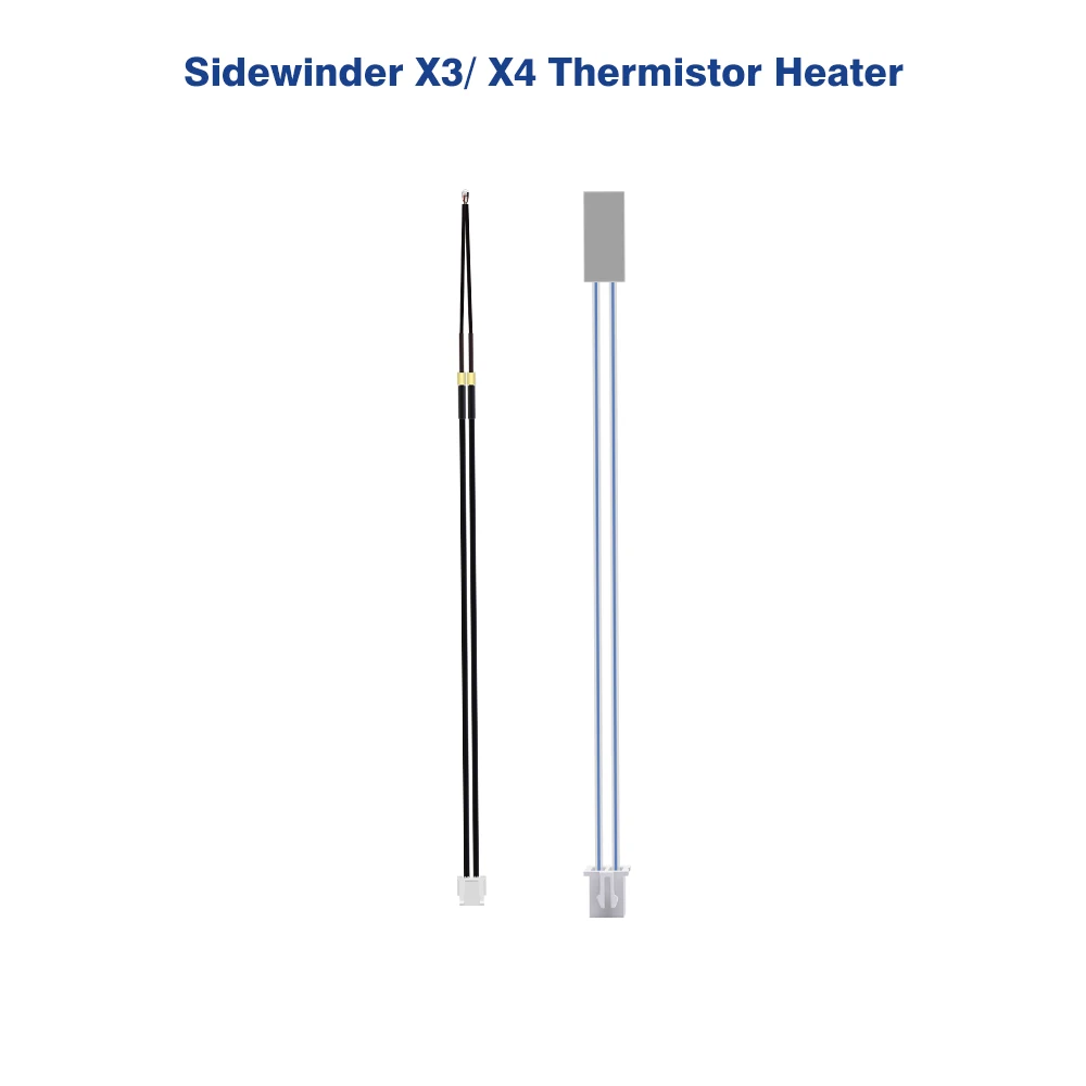 

For Artillery Sidewinder X3/X4 Thermistor Heater Ceramic Cartridge Heater Heating Rod 100K NTC Thermistor 3d Printer Parts