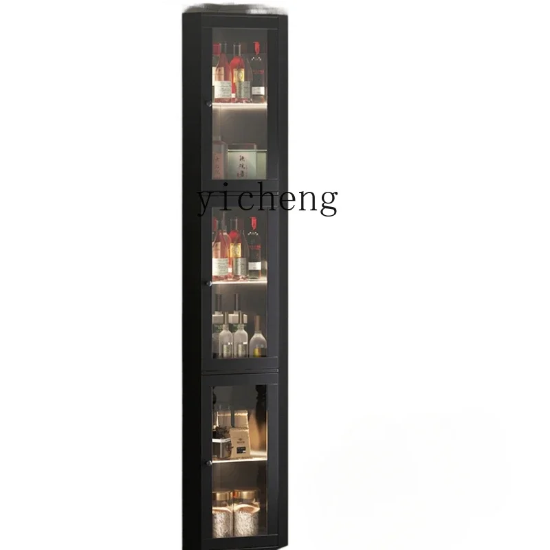 Zf Corner Cabinet Triangle Black Corner Cabinet Living Room Corner Storage Cabinet