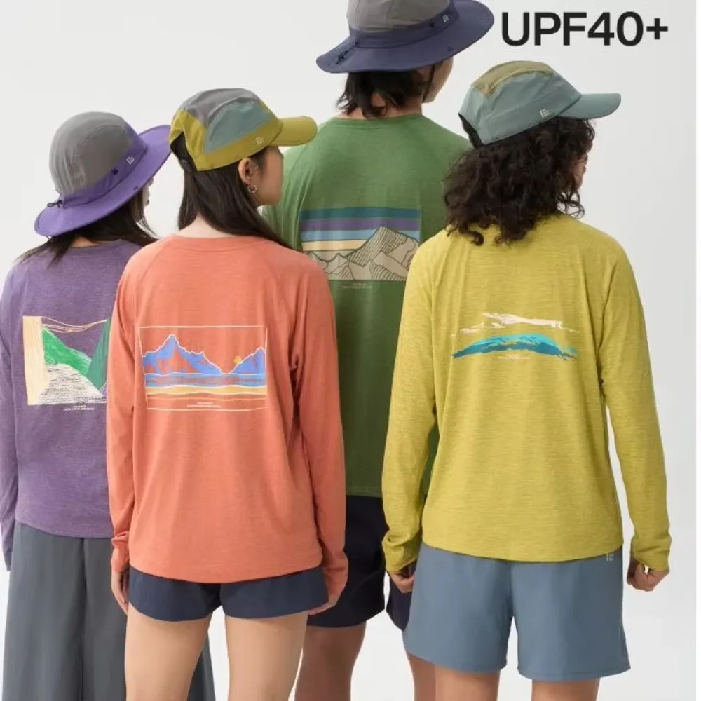 Quick Dry Long Sleeve T-Shirt for Women Outdoor Sports Moisture Wicking Breathable UV Protection Cool Feeling Fast Drying Top