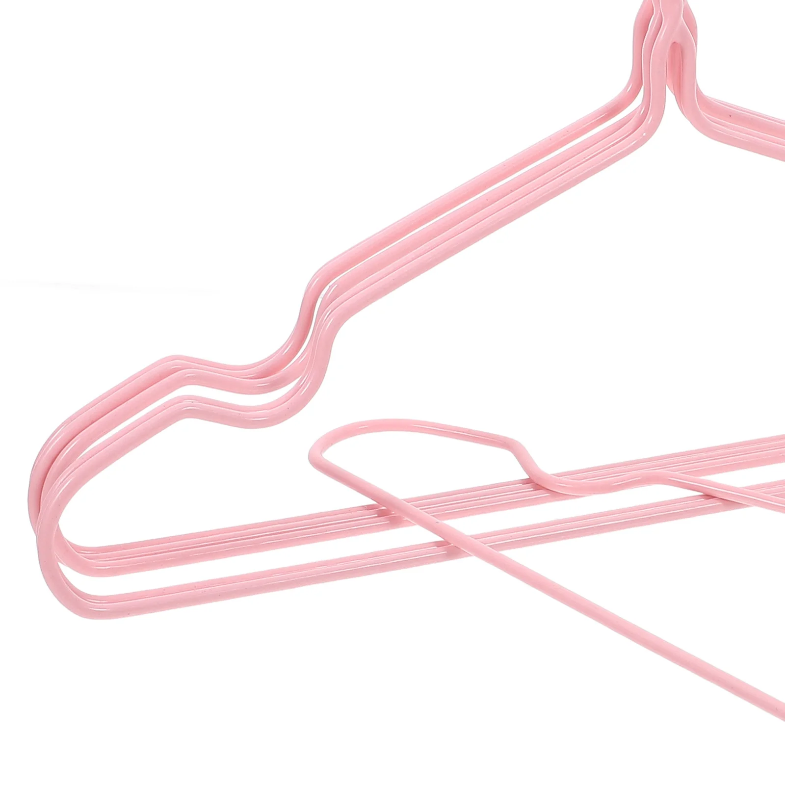 

10Pcs Anti-Slip Hangers Stainless Steel Non Slip Clothing Hangers for Closet Nursery Clothes Organization