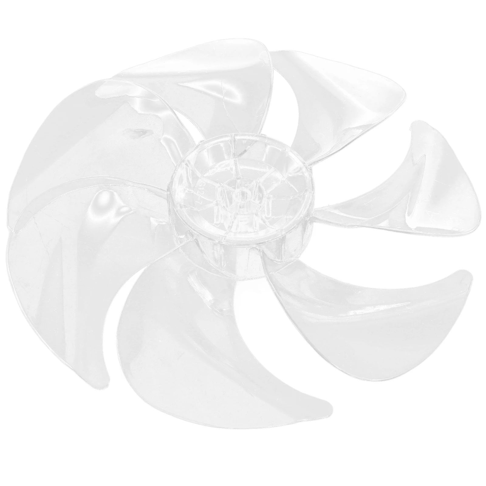 

7 Fan Blades Electric 300mm Transparent Plastic Replacement Repair Parts for Table Standing Floor Fans Accessories