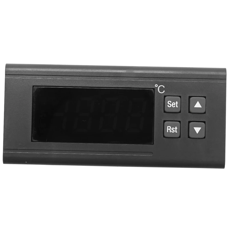 Imagem -02 - Controlador de Temperatura Digital com Sensor Ntc Saída do Relé do Termostato30-300 Graus Rc114m 4x 220v 30a