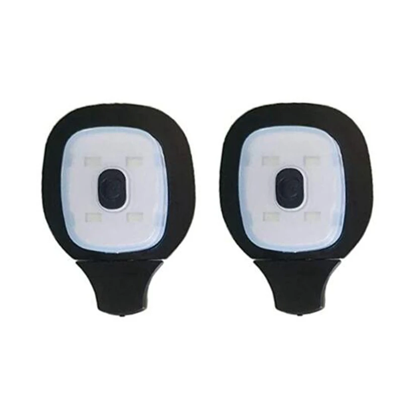 2Pcs USB Rechargeable LED Beanie Cap, Hands Free Flashlight,Easy Install Quick Release Headlight Beanie Replace The Lamp