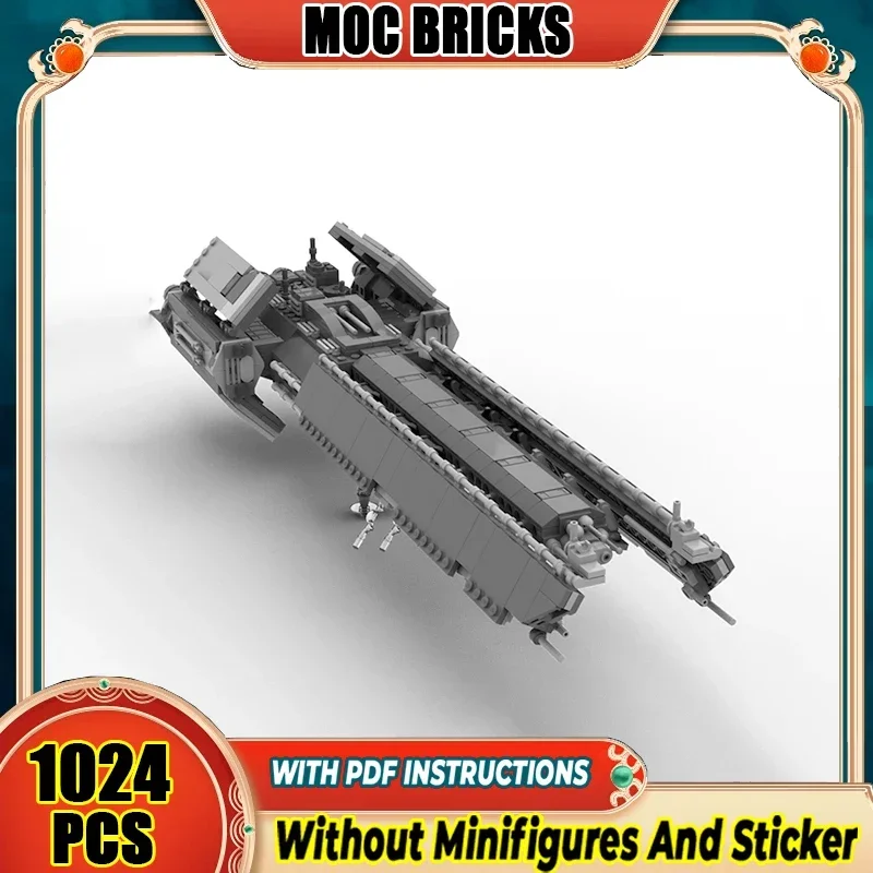 

Popular Game Model Moc Building Bricks Hell 2 Super Destroyer Technology Modular Blocks Gifts Christmas Toys DIY Sets Assembly
