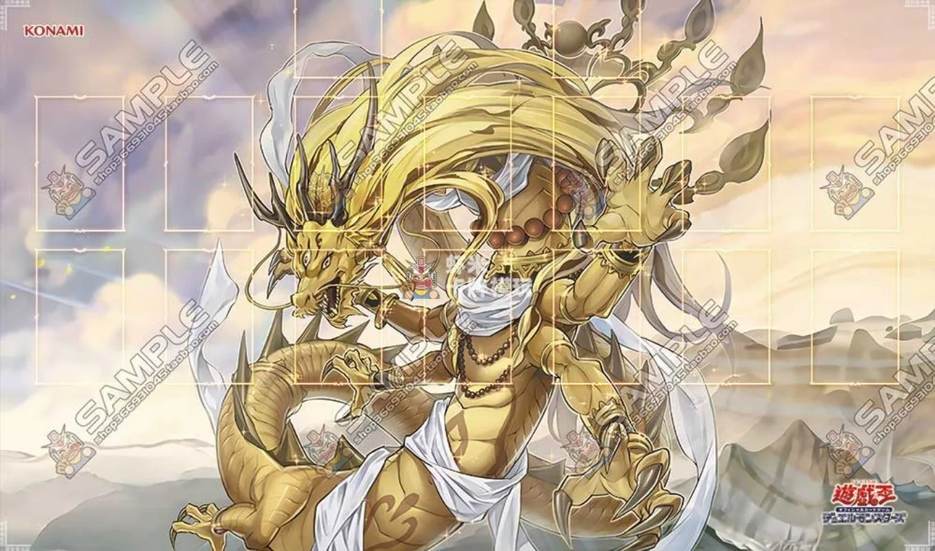 Tenyi Spirit Serie Yu-Gi-Oh! Sammelkartenspiel-Spielmatte, 60 x 35 cm, Tenyi Spirit-Suruya Tenyi Spirit – Mapura-Brettspielmatte aus Gummi