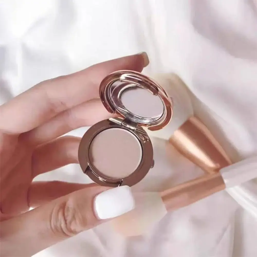 

Long-lasting Mini Powder Setting Powder Oil Control Flawless Dry Powder Powder Puffs Natural Brighten Skin Mini Powder Makeup