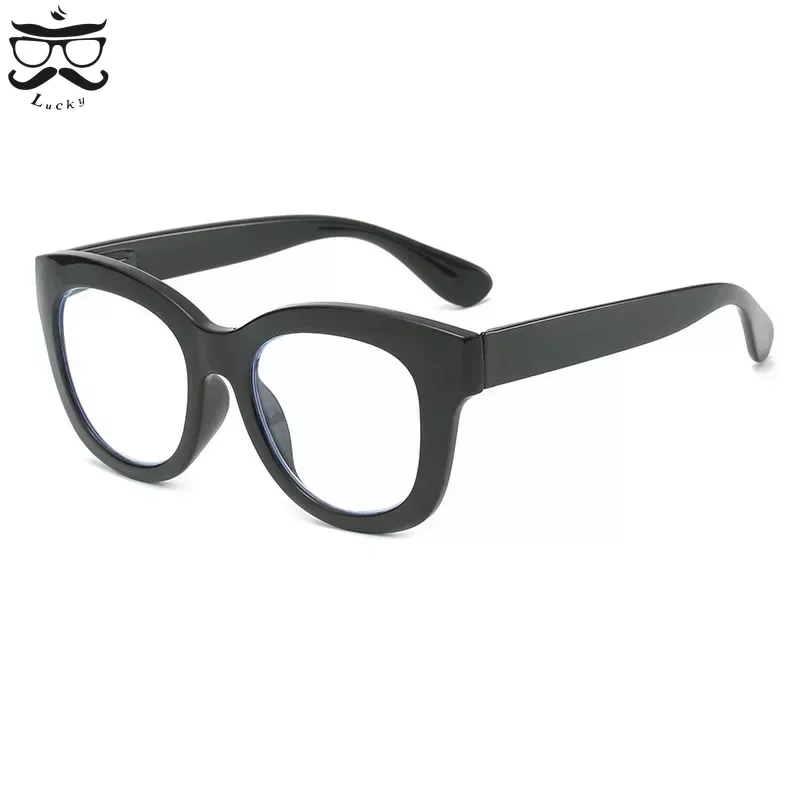 Gafas de lectura antiluz azul para hombre y mujer, lentes con montura grande para ordenador, Unisex + 1,0 + 1,50 + 2,0 + 2,5 + 3 + 3,5