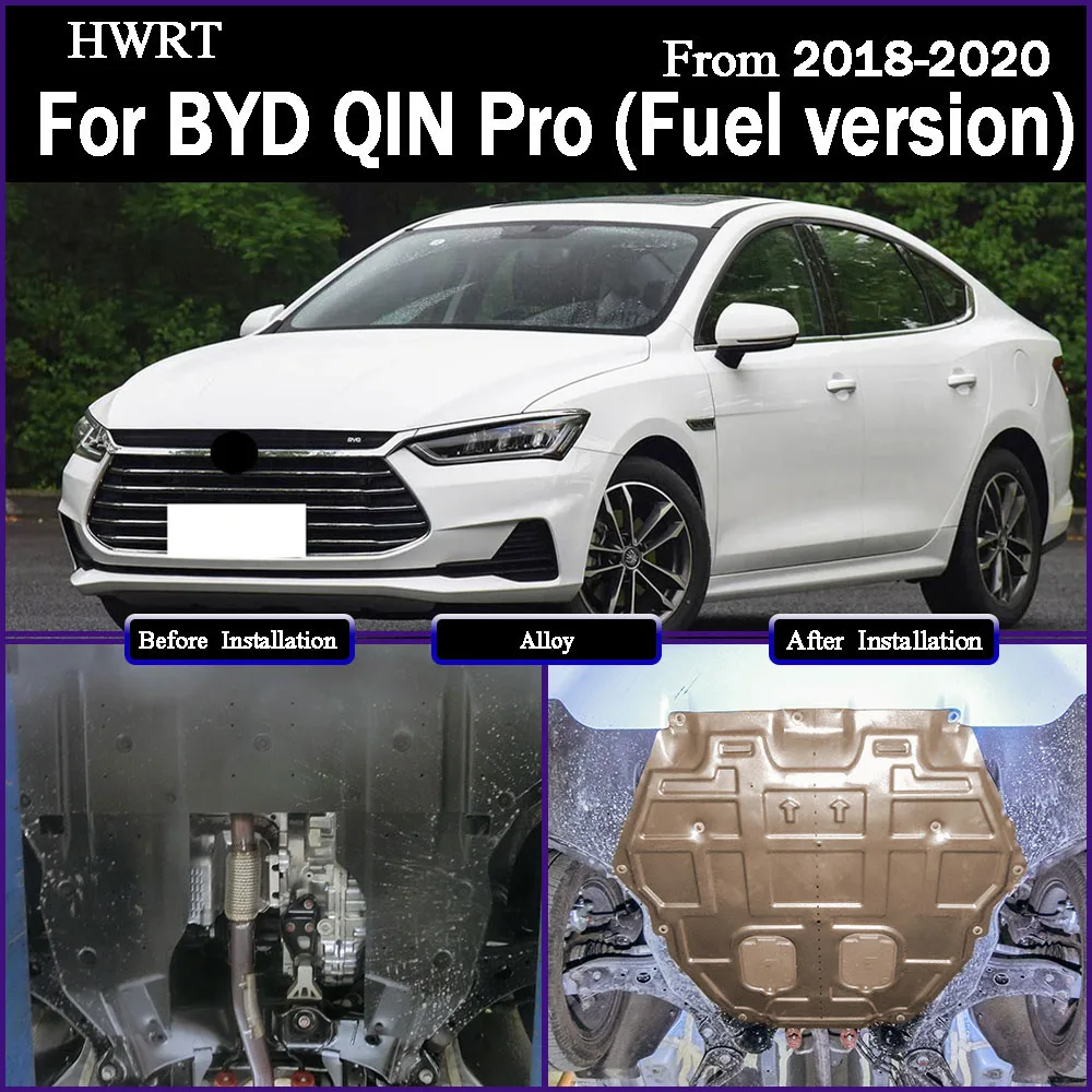 Engine Baffle Protection Plate Lower Guard Plate Engine Shield For BYD QIN Pro (Fuel version) 2018-2020 1.5T Accessories
