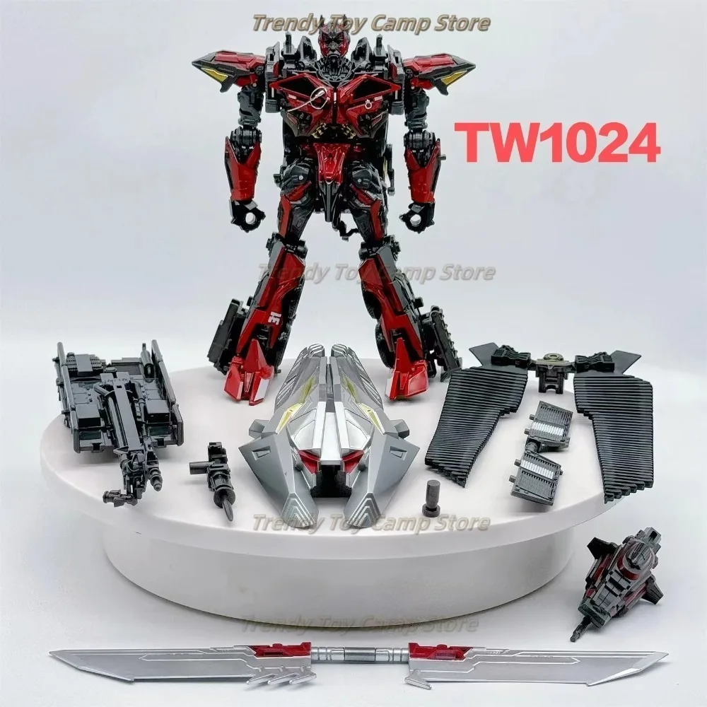 Transformation BAIWEI TW1024 Toys Sentinel SS61 Fire Engine Truck Autobot Alloy Model Action Figure Deformation Robot Gift