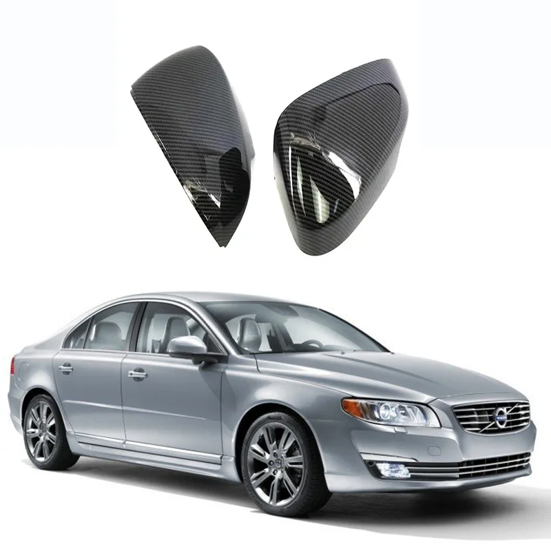 

For Volvo C30 S80 S40 V50 V70 rearview mirror cover decorative protective shell