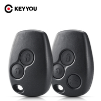 KEYYOU 3 Buttons Car Key Shell Remote Fob Cover Case For Renault Trafic Vivaro Primastar Movano Kangoo 2 Clio 3 Auto Remote Key