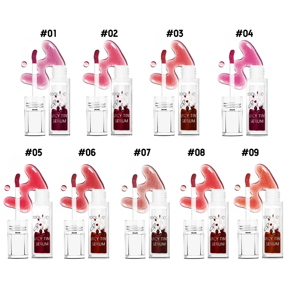 Glass Shine Lip Gloss Cherry Juice Lip Tint Hydrating Plumping Long Lasting Non Sticky for Daily Party Date Night and Makeup