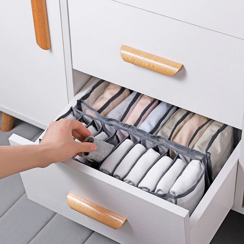 Underwear Bra Organizer Storage Box Panties Socks Storage Boxes Wardrobe Clothes Organizer Drawers Separator Boxes