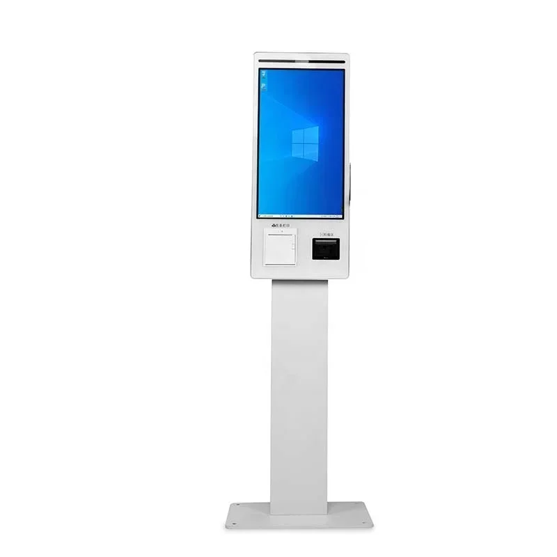 

Floor Standing Touch Screen Kiosk Android Self Service Kiosk Machine All In One PC Touch Screen For Payment Kiosk